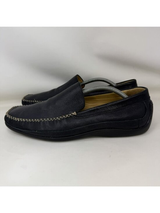Johnston & Murphy Cresswell Driving Loafers Black Men\'s Size 11 M main image 5